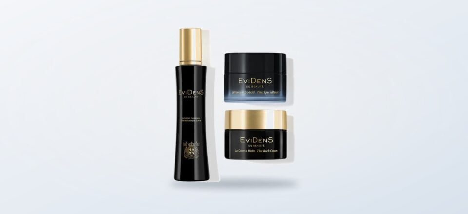 EviDenS de Beauté Supreme Trio skincare set