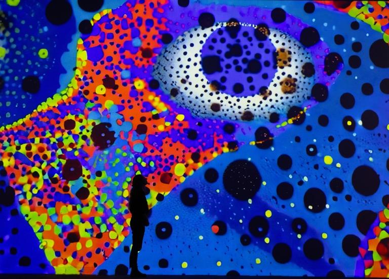 In Bloom artwork presented in a Frameless gallery