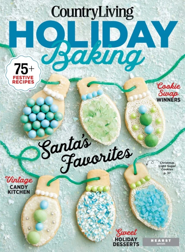 Country Living Holiday Baking magazine cover