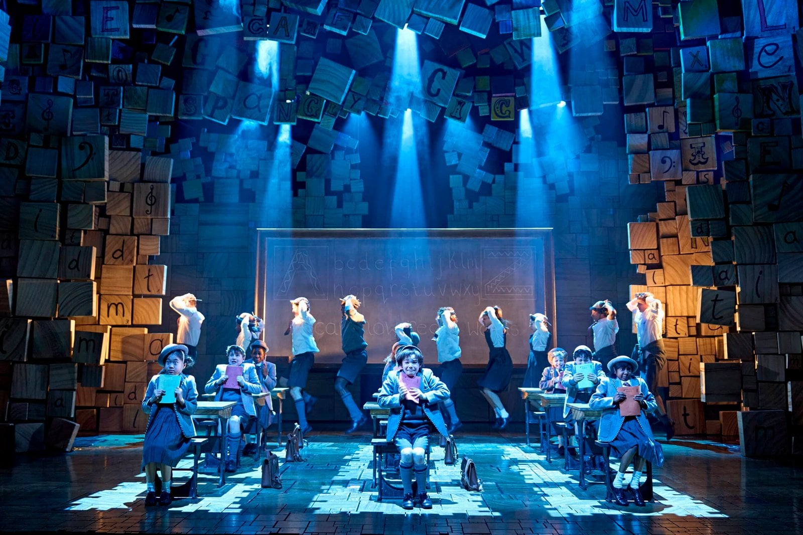 Matilda The Musical performers at Cambridge Theatre