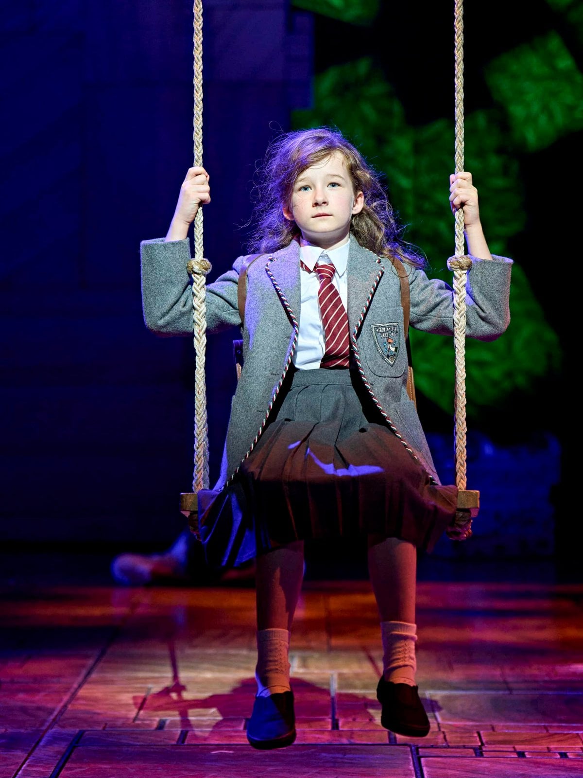 Lola Judd performing as Matilda in the London production