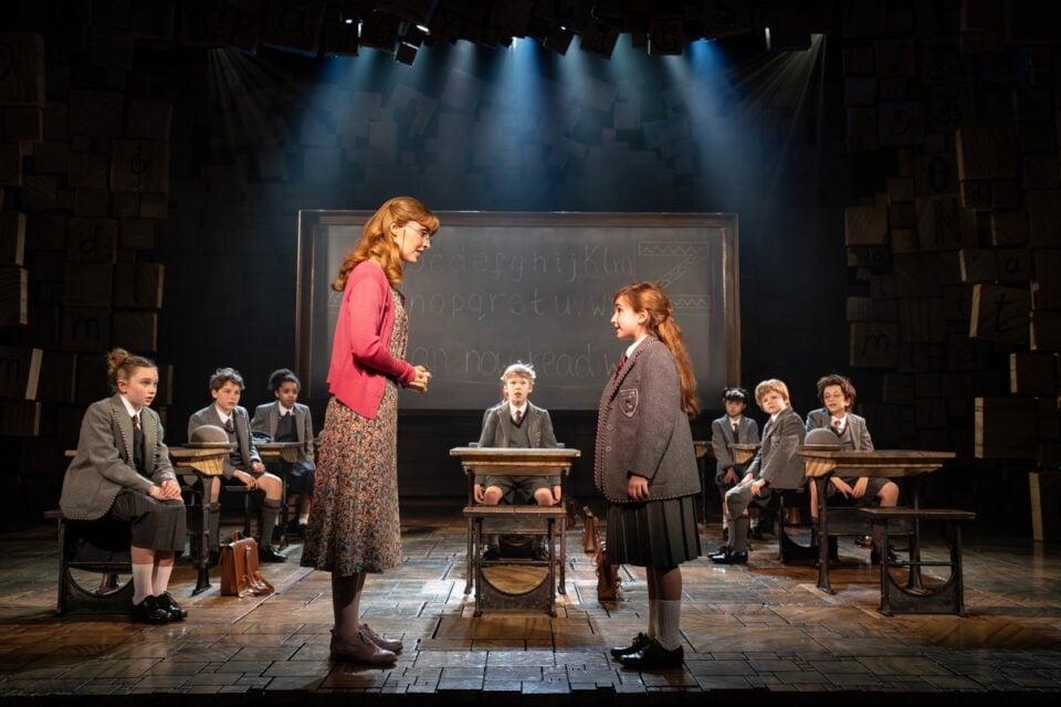 Carla Lopez Corpas as Matilda in a production scene