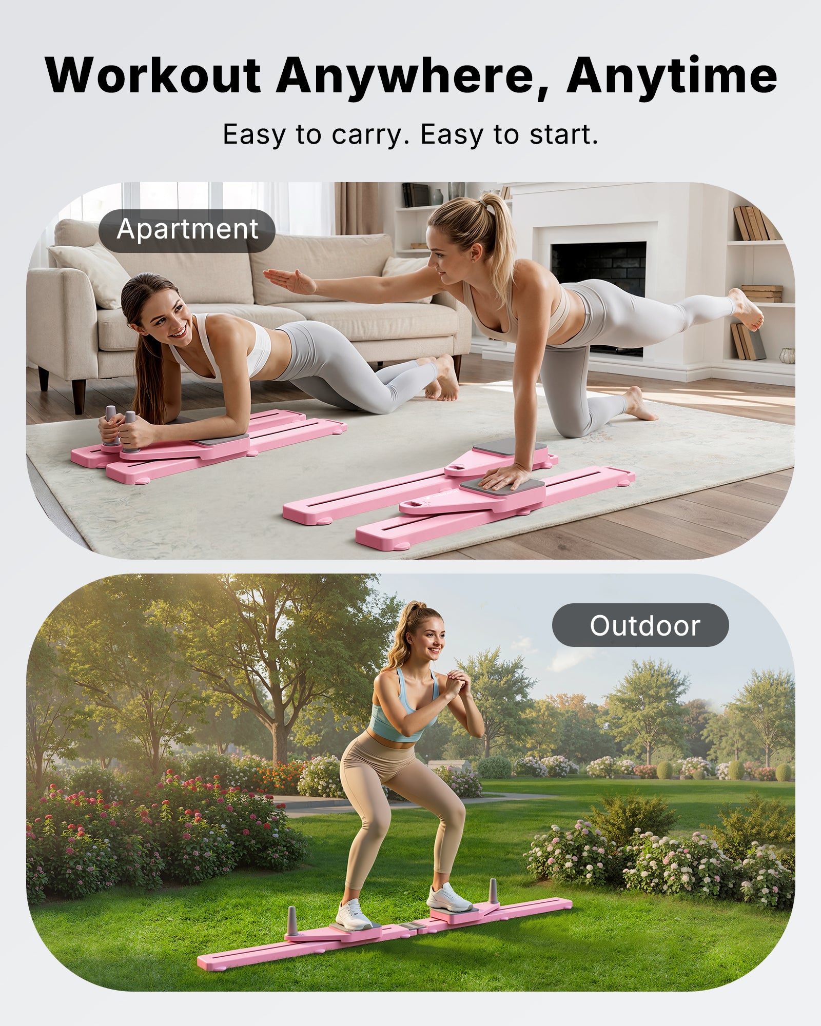 Merach foldable Pilates board equipment