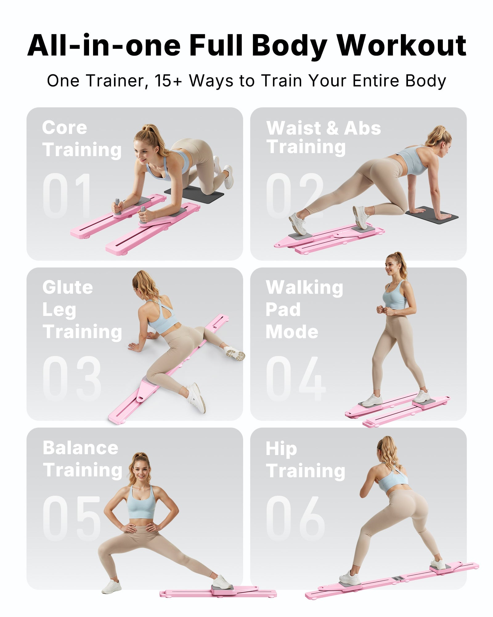 Merach foldable Pilates board equipment
