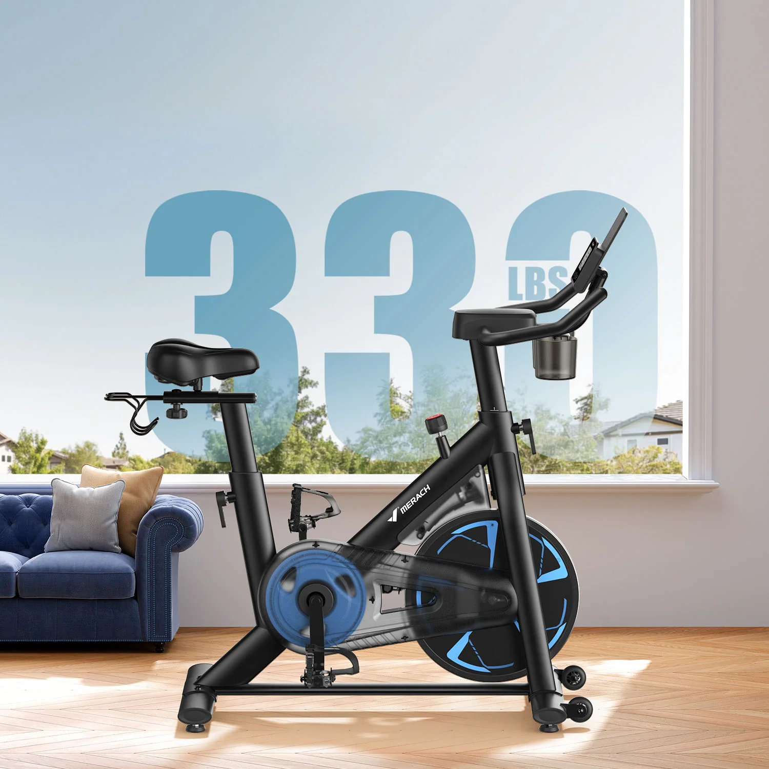 Merach S36 indoor exercise bike product image