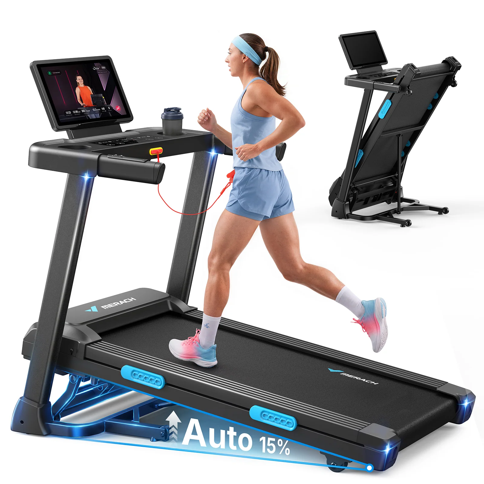 Merach T12B3 folding treadmill product image