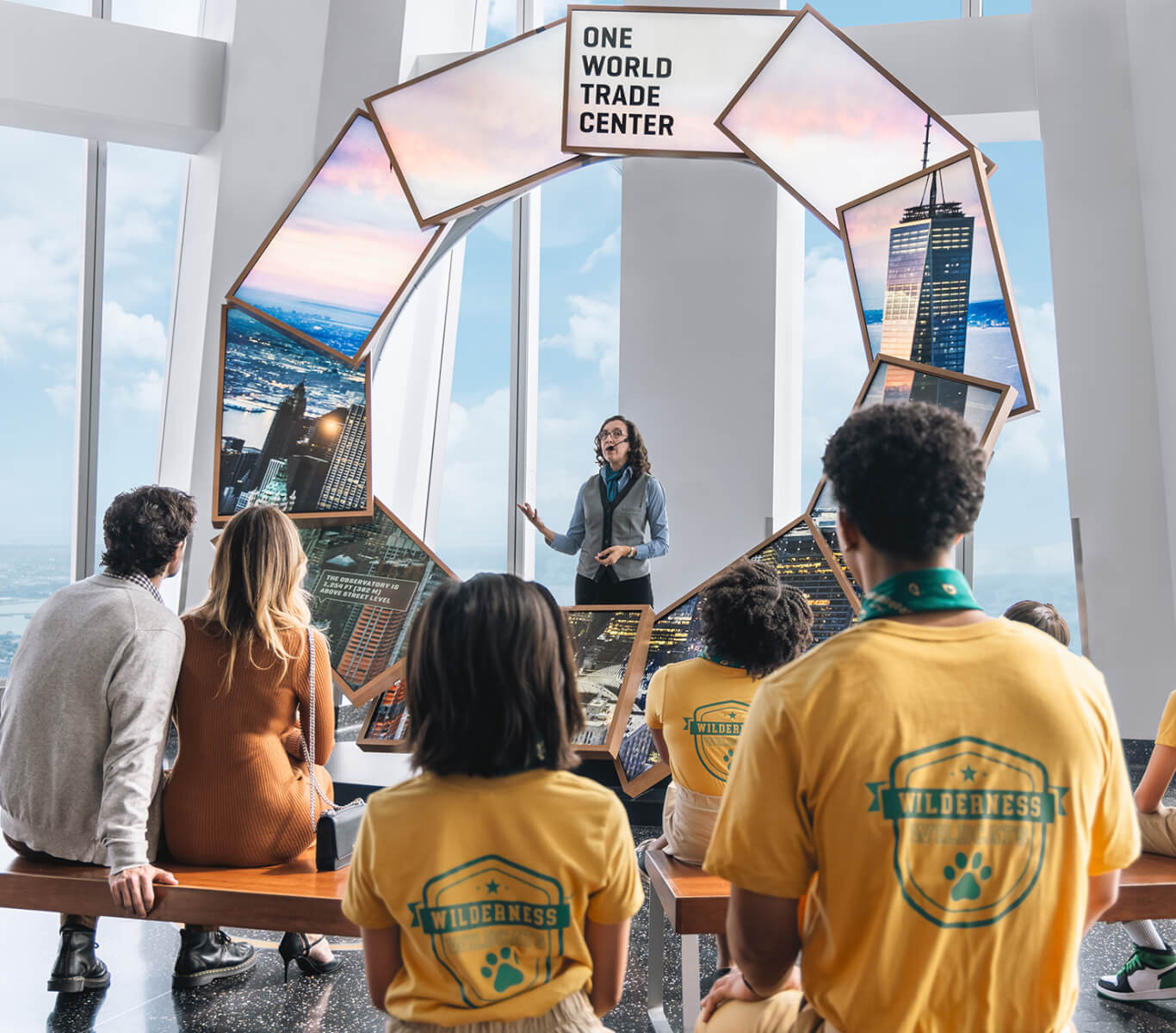 Groups setting at One World Observatory