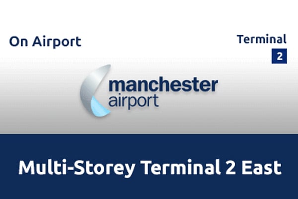Multi-storey parking at Manchester Airport Terminal 2 East
