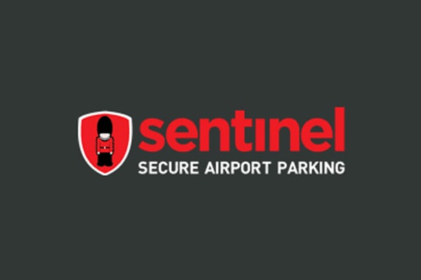 Sentinel airport parking logo