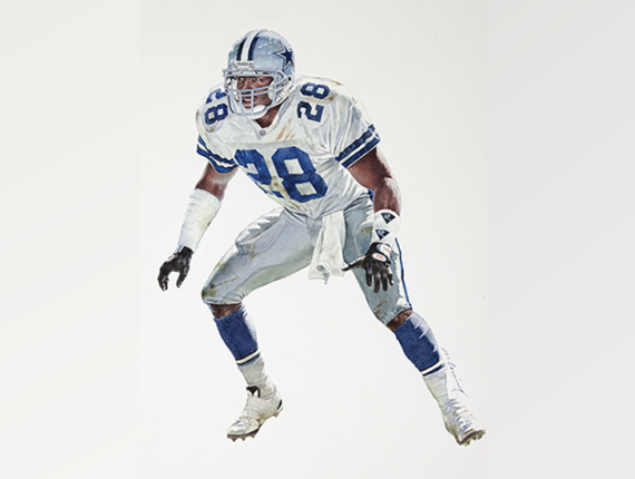 Darren Woodson profile from the Ring of Honor Walk