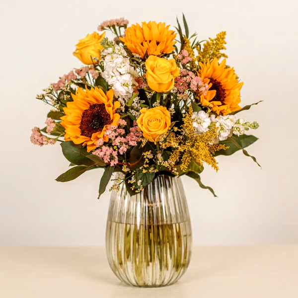 Sunflower Meadow bouquet featuring sunflowers