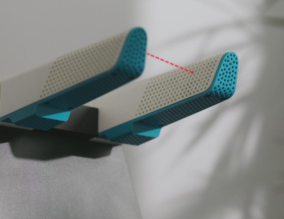 Schoenendroger in gebruik tijdens de Shoefresh-routine