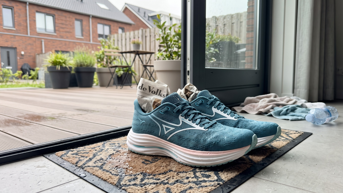 Schoenen die thuis rustig kunnen drogen