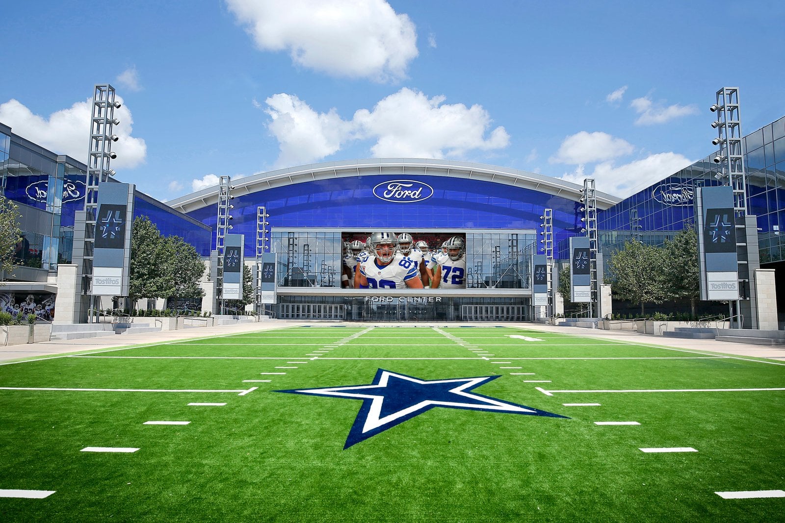 Exterior view of Ford Center at The Star in Frisco