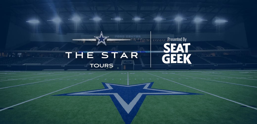Tour setting at The Star in Frisco, with the campus serving as the backdrop for a guided visit