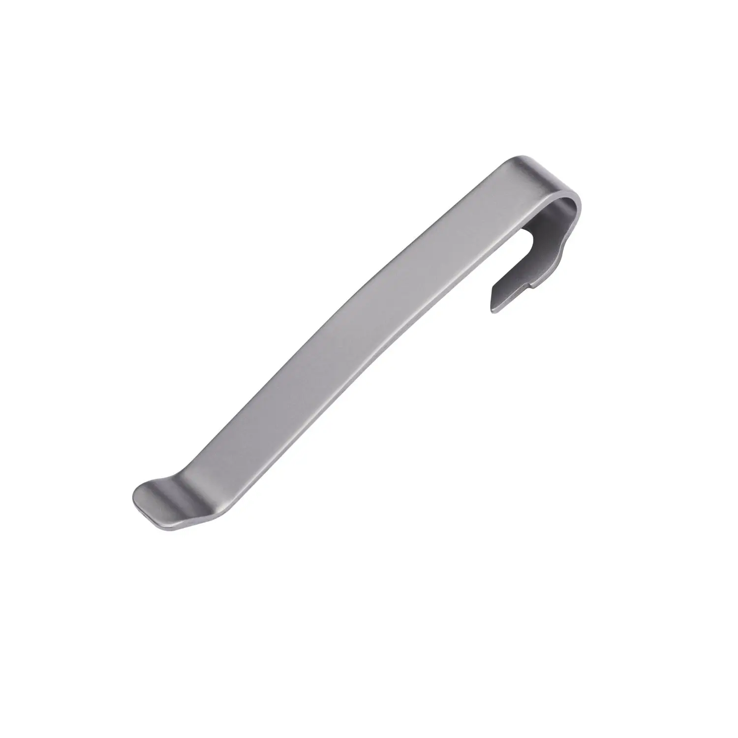 Leatherman quick-release pocket clip in matte silver