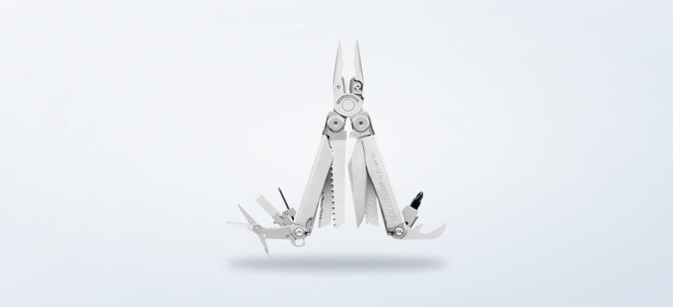 Leatherman Wave+ multi-tool shown folded
