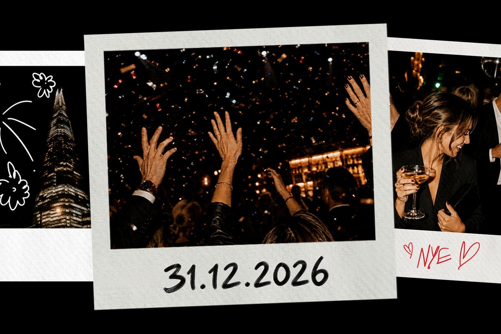 New Year event scene at The View from The Shard