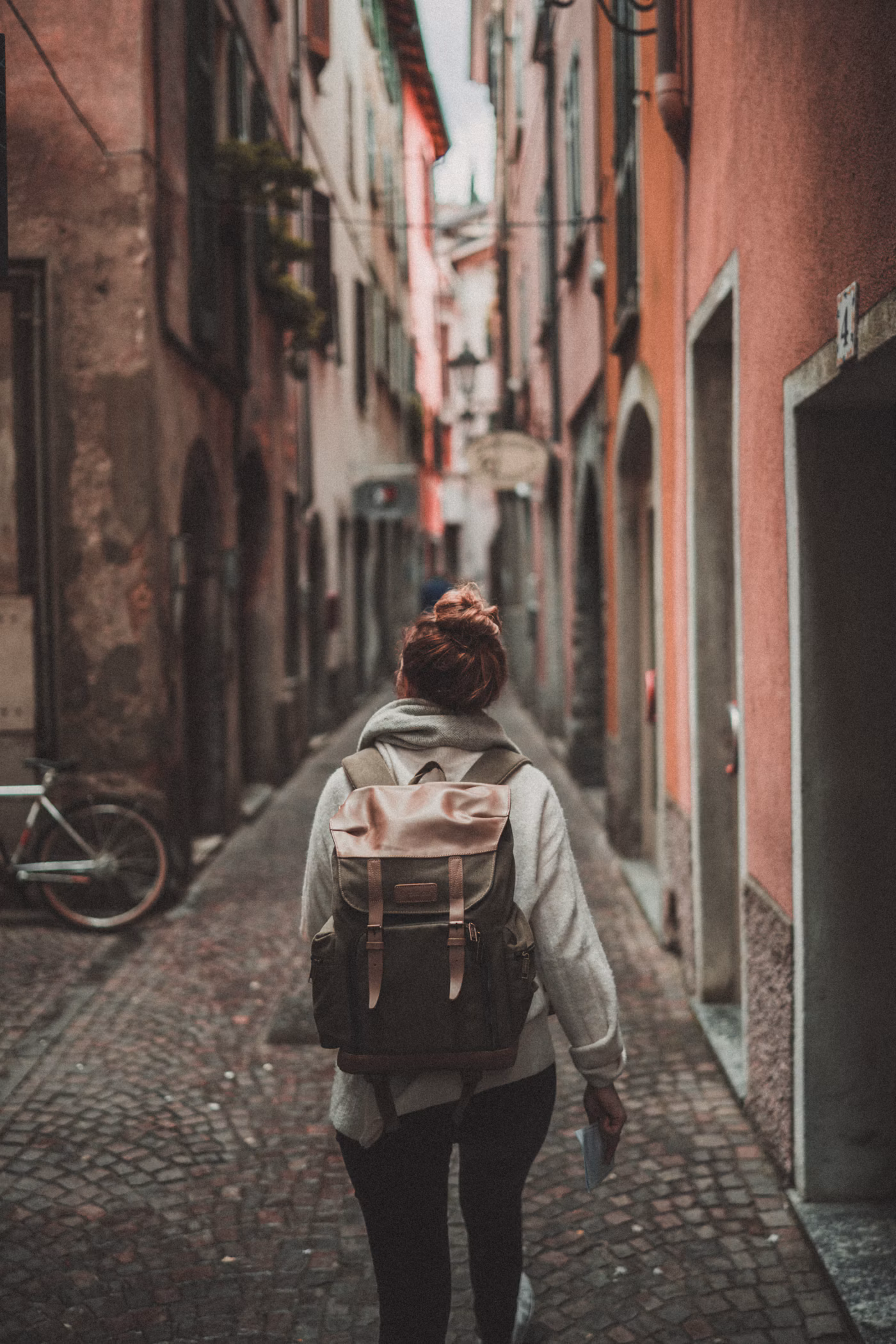 Travellers walking together with luggage