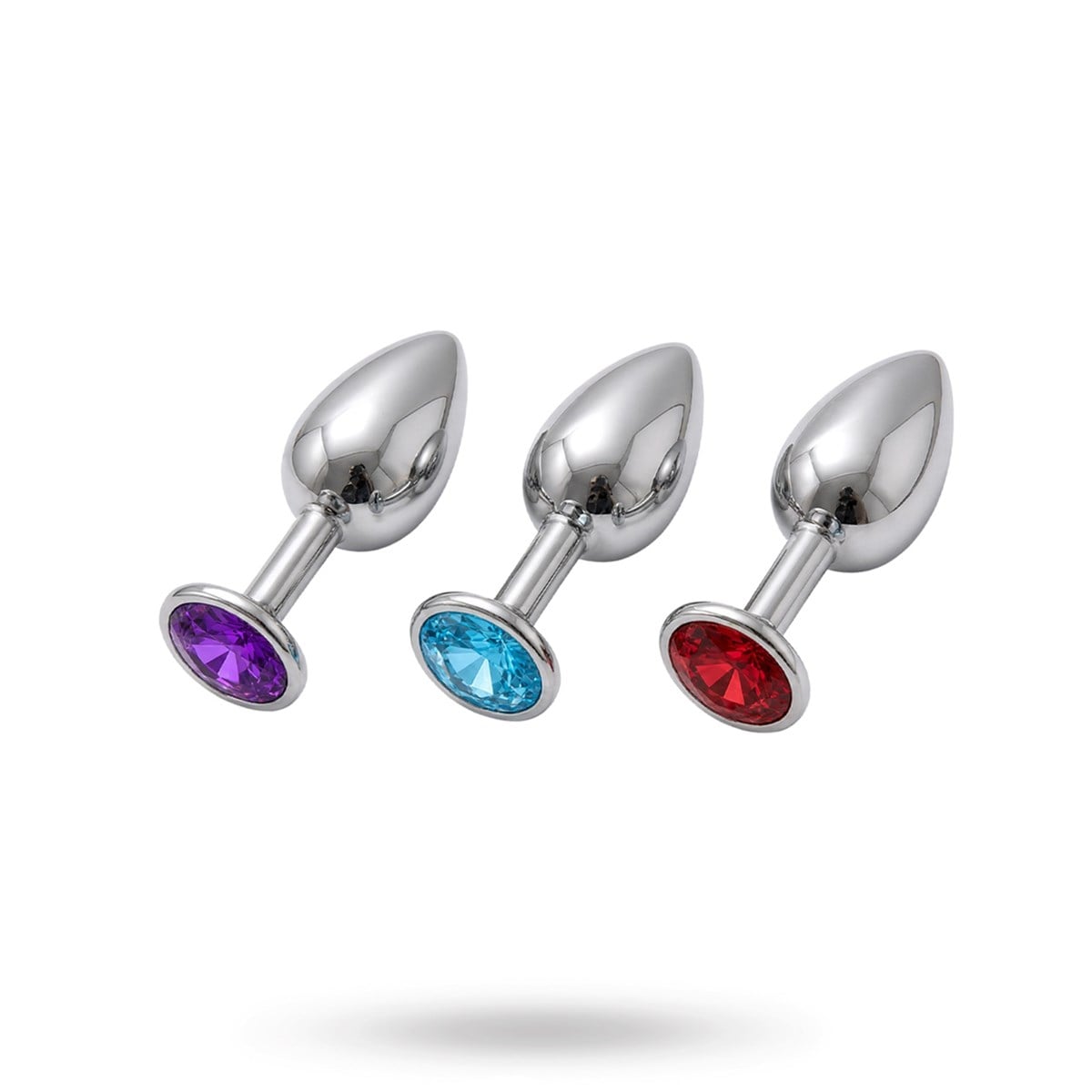 Metal Buttplug Kit Small -metallinen anaalitappisetti